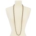  Gold-Tone Imitation Mocha Pearl Strand Necklace, (42″ + 3″)