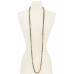  Gold-Tone Imitation Pearl Strand Necklace, 60″ + 2″ extender