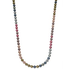 Charter Club Gold-Tone Imitation Pearl Strand Necklace, 60″ + 2″ extender