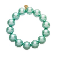 Charter Club Gold-Tone Imitation Pearl Stretch Bracelet