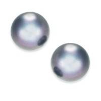 Charter Club Imitation Pearl Stud Earrings, Gray/Multi