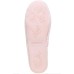  Microvelour Scuff Slippers (Petal Pink, S)