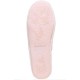  Microvelour Scuff Slippers (Petal Pink, S)