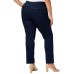  Plus Size Stretch Denim Pull-On Jeans (16W – Blue)
