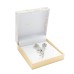  Silver-Tone Crystal & Imitation Pearl Tulip Pin