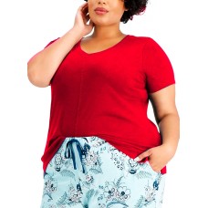 Charter Club V-neck Pajama Top