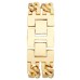  Women’s Crystal Gold-Tone Double Chain Bracelet Watch 27mm,