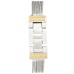  Women’s Flip Cover Two-Tone Bracelet Watch (Gold/Silver)