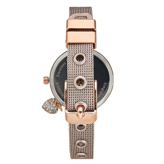  Women’s Rose Gold-Tone Bracelet Watch 35mm