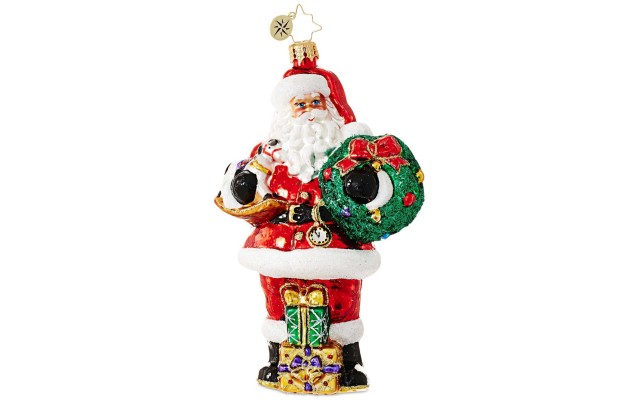  Traditional Santa Ornament