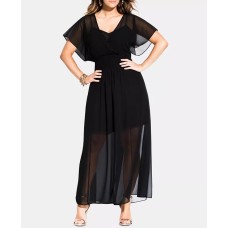 City Chic Trendy Plus Size Spirited Maxi Dress