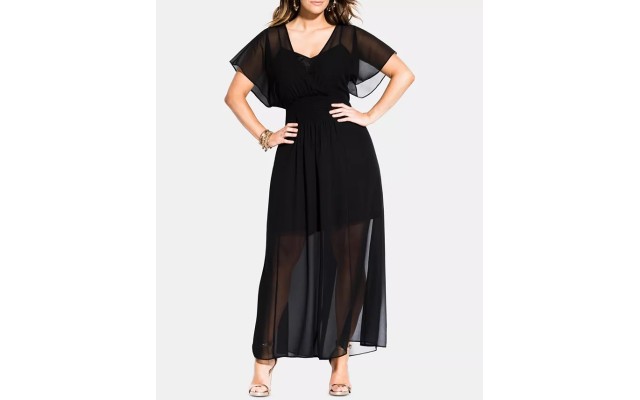  Trendy Plus Size Spirited Maxi Dress