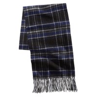 Club Room Men Printed Cashmere Scarfs, Navy