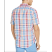  Men's Calder Check Short Sleeve Shirt, Navy, Large