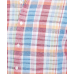  Men's Calder Check Short Sleeve Shirt, Navy, Large