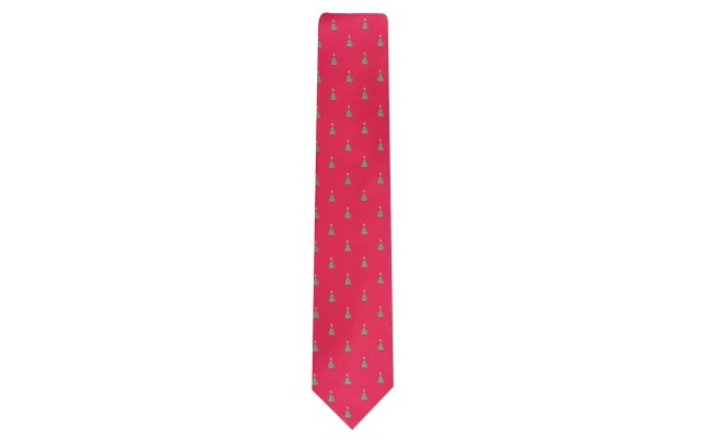  Men’s Classic Evergreen Neat Tie (Red)