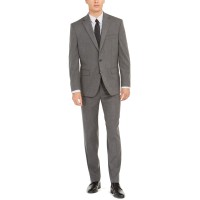 Club Room Men's Classic-Fit Stretch Suits, Gray, 40 R/M37.5