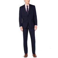 Club Room Men's Classic-Fit Stretch Suits, Navy, 40 R/M37.5