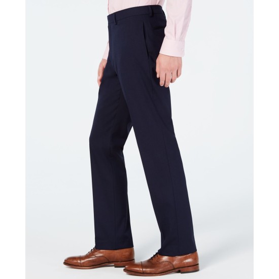  Men's Classic-Fit Stretch Suits, Navy, 46 R/M37.5