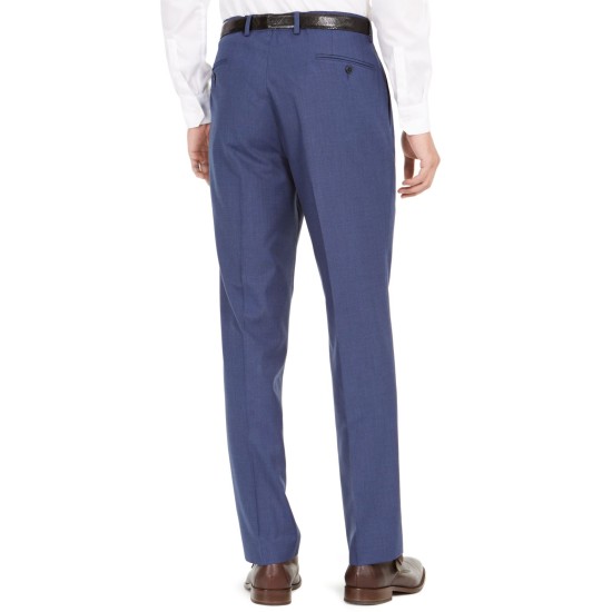  Men's Classic-Fit Stretch Suits, Navy, 48 R/M37.5