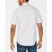  Men’s Flamingo Print Short Sleeve Shirts (White, L)