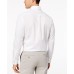  Men’s Performance Wrinkle-Resistant Pinpoint Solid Dress Shirt (White, 18×34-35)