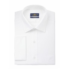 Clubroom Mens White 15.5 Collared Dress Shirt (Classic Size: 15.5- 34/35)