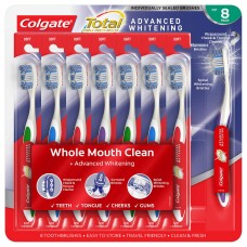 Colgate Total Advanced Whitening Toothbrush (8-pack)