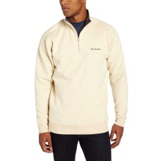 Columbia Men’s Hart Mountain II Half-Zip Fleece Sweatshirt (Oatmeal/Heather, XL)