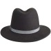 Country Gentlemen  Hats, Wilton Fedora (Gray, XL)