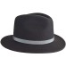 Country Gentlemen  Hats, Wilton Fedora (Gray, XL)