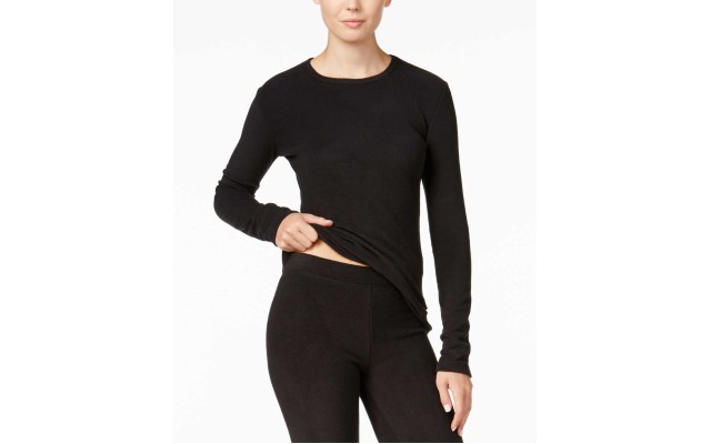  Fleecewear Top (Black, S)