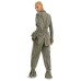  Women’s Herringbone Striped Blazer (Gray, Medium)