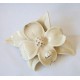 Darling Dogwood Flower Ivory fine porcelain Figurine by 