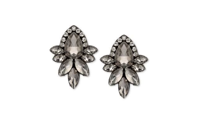  Crystal Cluster Stud Earrings