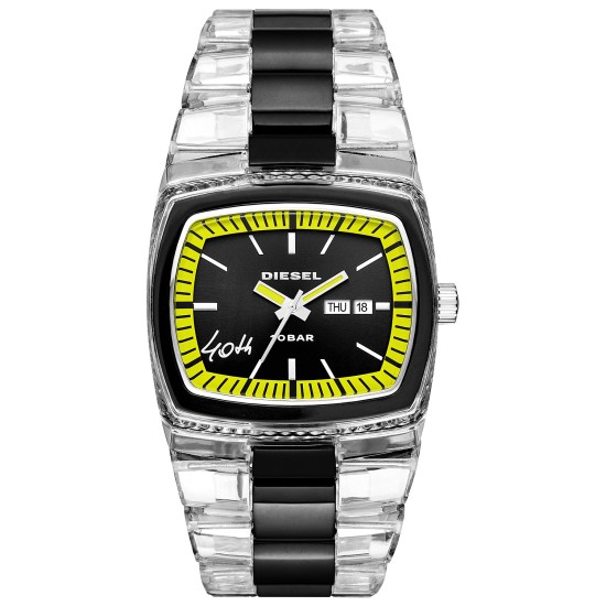  Men’s 40th Anniversary 2005  Dz1879 Transparent Nylon Bracelet Watch (46x43mm)