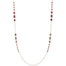 DKNY Crystal 42″ Strand Necklace (Gold)
