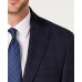  Men’s Modern-Fit Stretch Navy Windowpane Suit Separate Jacket
