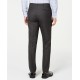  Men’s Modern-Fit Stretch Windowpane Suit Separate Pants (Charcoal/Navy, 32X32)