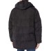  Men’s Patrick Quilted Water Resistant Hooded City Full Length Parka Jackets, Black, XX-Large
