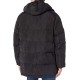  Men’s Patrick Quilted Water Resistant Hooded City Full Length Parka Jackets, Black, XX-Large
