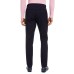 Men’s Slim-Fit Stretch Navy Blue Seersucker Stripe Suit Pants