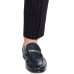 Men’s Slim-Fit Stretch Navy Blue Seersucker Stripe Suit Pants