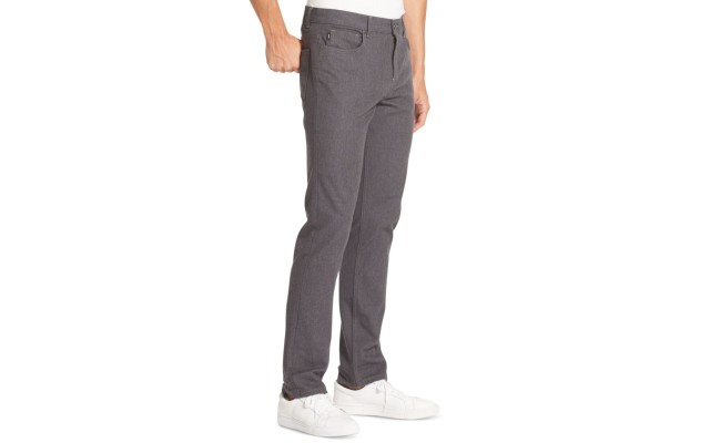  Men’s Textured Pants, Saadle, 40X30