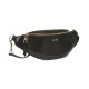  Sally Leather Belt Bag, Black, Large