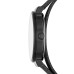  Women’s Astoria Black Glitter Leather Wrap Strap Watch 38mm