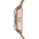  Women’s Cityspire Rose Gold-Tone Stainless Steel Mesh Bracelet Watch 27x34mm