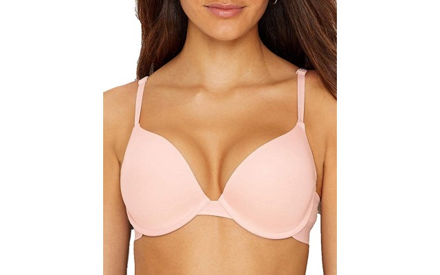  Women’s Classic Cotton Custom Lift T-Shirt Bra (Lotus, 36DD)