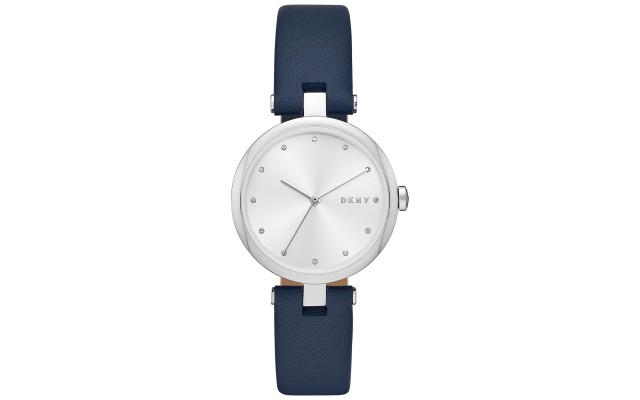  Women’s Eastside Navy Leather Strap Watch 34mm