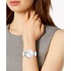  Women’s Eastside Stainless Steel Bangle Bracelet Watch (White)